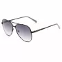 GUESS GF5117-5802B Men's Pilot Sunglasses - Black Frame Grey Gradient Lens 60/17/130 mm