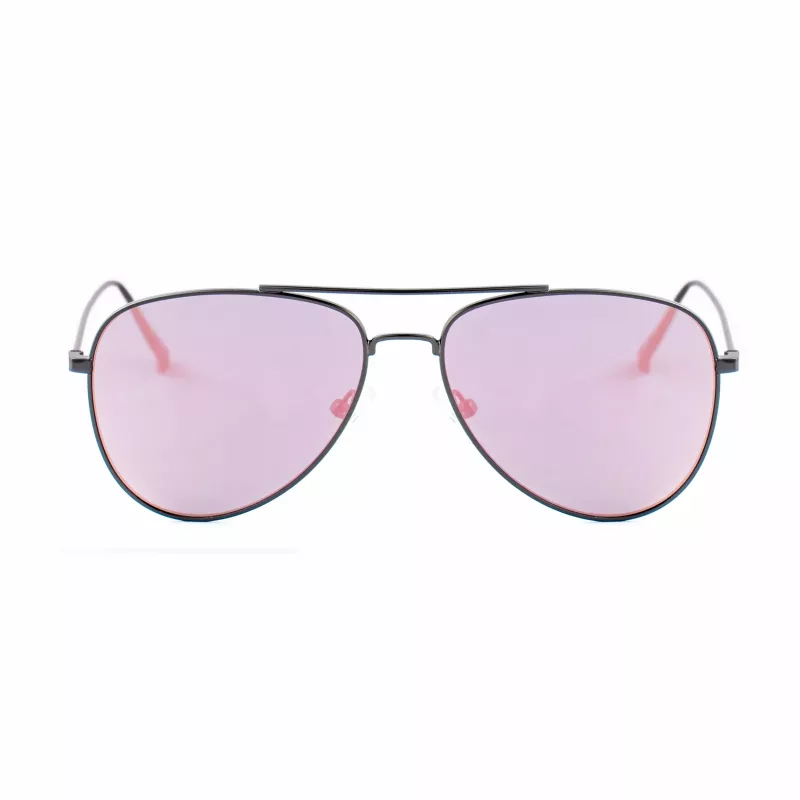 GUESS GG1142SCQZ09Z Unisex Rectangular Sunglasses - Black Frame, Grey Gradient Lens, 56mm