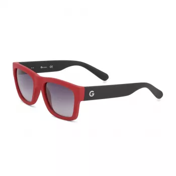 GUESS GG2106-5467B Women's Square Sunglasses Brown Havana 54mm