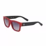 GUESS GG2106-5467B Women's Square Sunglasses Brown Havana 54mm