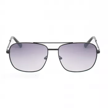 GUESS GG2114S-01B Men's Sunglasses Black Square Frame Grey Gradient Lens 60mm