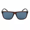 GUESS MAN Sunglasses GO00058-6145V Square Frame Shiny Black Smoke Lens 61mm