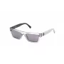 GUESS MAN Sunglasses GU00120-5520A Shiny Black Frame Smoke Mirror Lens 55/17/145 mm