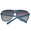 GUESS MAN Sunglasses GU6876-5991B Rectangular Black Frame Grey Lens 59mm