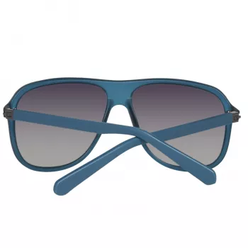 GUESS MAN Sunglasses GU6876-5991B Rectangular Black Frame Grey Lens 59mm