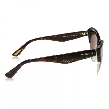 GUESS MARCIANO Women's Cat Eye Sunglasses GM0777-5552F Havana Brown Gradient 55mm
