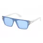 GUESS Men's Pilot Sunglasses GO00061-0021V Shiny Black Smoke Mirror