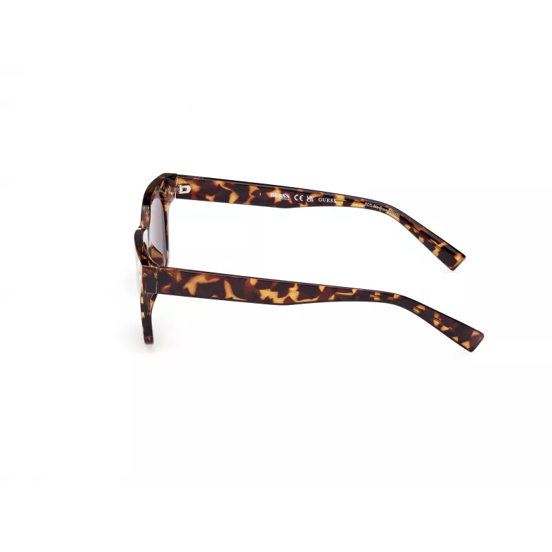 Guess Men's Rectangular Sunglasses GU8265-5352A Havana Brown Gradient 53mm
