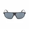 Guess Men's Sunglasses GF00010-6101A - Shiny Black Acetate Frame, Smoke Lenses, UV400 Protection