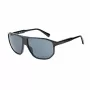 Guess Men's Sunglasses GF00010-6101A - Shiny Black Acetate Frame, Smoke Lenses, UV400 Protection