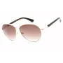 Guess Men's Sunglasses GF0221-32F Dark Havana Acetate Frame Brown Gradient Lens 59mm