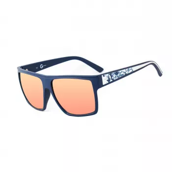 GUESS Men's Sunglasses GGU2053MBL21F Matte Black Frame Smoke Lens 58mm
