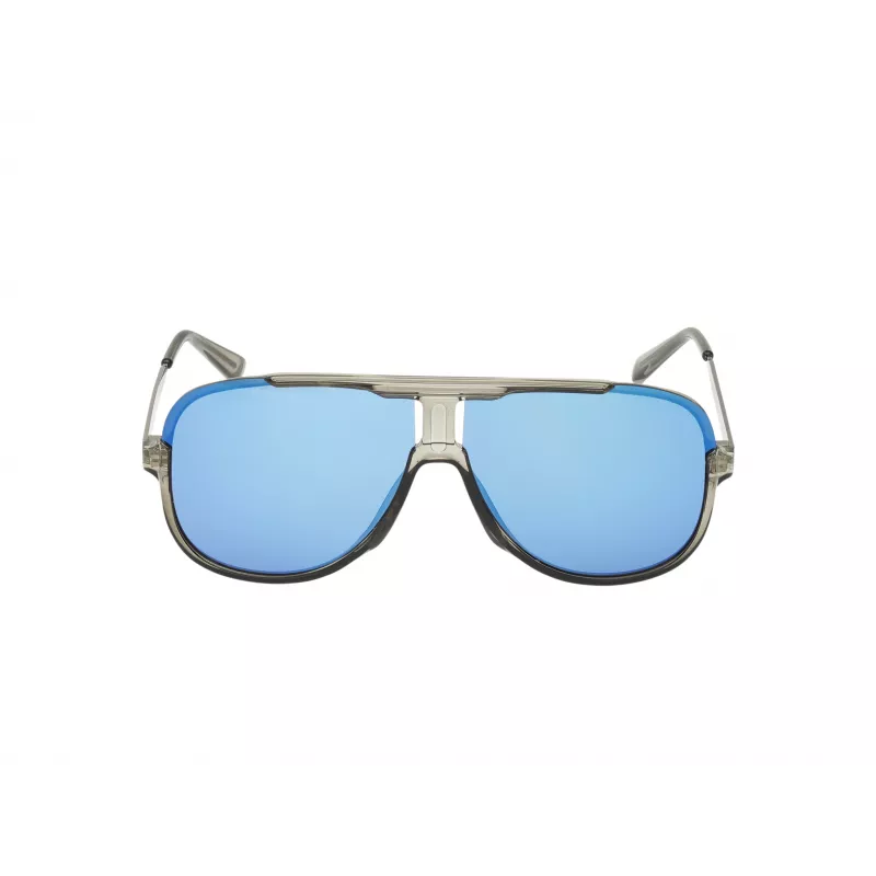 Guess Men's Sunglasses GO00060-6490C Rectangular Black Frame Grey Lens 64/12/140 mm