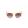 GUESS Men's Sunglasses GU00063-5039F Havana Acetate Square Frame Brown Lens 50mm