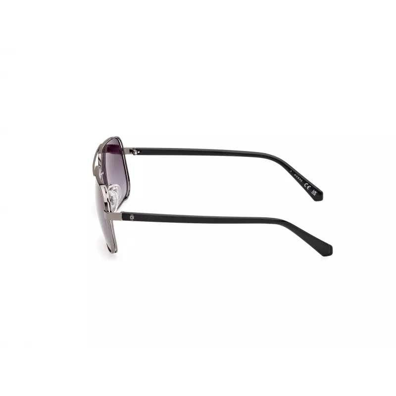GUESS Men's Sunglasses GU00119-5808B - Havana Frame, Grey Lenses, 58/14/140 mm