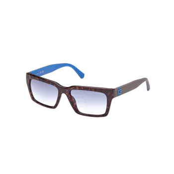 GUESS Men's Sunglasses GU00121-5652W Havana Brown Square Frame 56mm