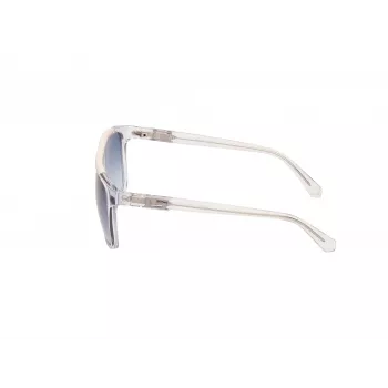 GUESS Men's Sunglasses GU00123-5826W - Square Dark Havana Frame, Brown Gradient Lenses, 58/16/140 mm