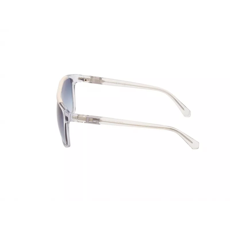 GUESS Men's Sunglasses GU00123-5826W - Square Dark Havana Frame, Brown Gradient Lenses, 58/16/140 mm