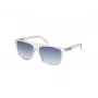 GUESS Men's Sunglasses GU00123-5826W - Square Dark Havana Frame, Brown Gradient Lenses, 58/16/140 mm