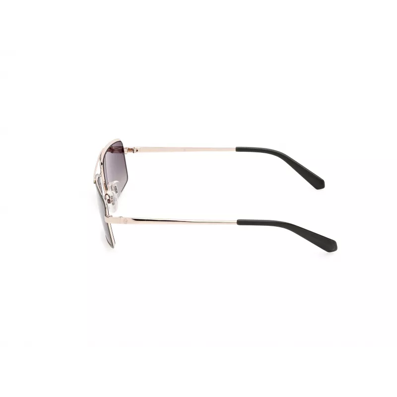 GUESS Men's Sunglasses GU00168-5897P Black Rectangle Polarized 58mm