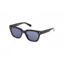 GUESS Men's Sunglasses GU8265-5301V Black Acetate Rectangular Full-Rim 53/19/150 mm