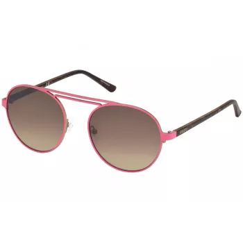 GUESS Unisex GU3028-5573F Sunglasses Havana 55/19/140 mm