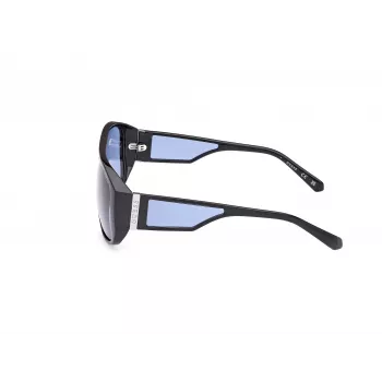 GUESS Unisex Sunglasses GU00135-6101V Black Frame Grey Gradient Lens 61mm