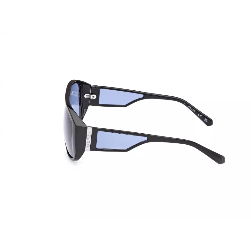 GUESS Unisex Sunglasses GU00135-6101V Black Frame Grey Gradient Lens 61mm