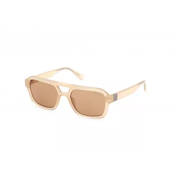GUESS Unisex Sunglasses GU82595357E Havana/Tortoise Frame Brown Gradient Lens 53/19/145 mm
