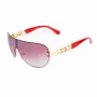 GUESS Women's Aviator Sunglasses GO00037-0032G Gold Frame Brown Gradient Lens 56mm