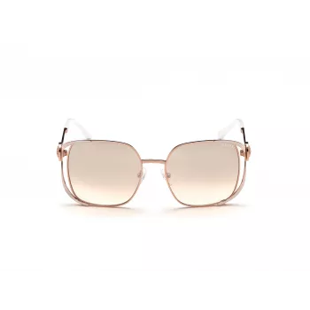GUESS Women's Butterfly Cat Eye Sunglasses GU7626-5828U Havana/Brown Gradient 58mm