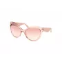 GUESS Women's Butterfly Sunglasses GU00130-6157U, Havana Frame with Brown Lenses