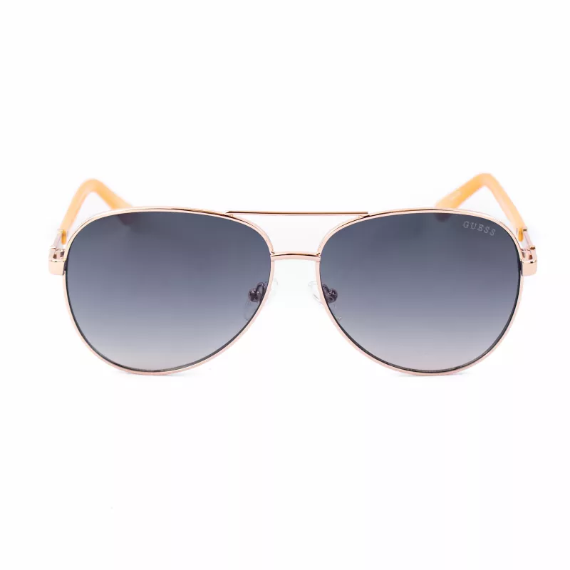GUESS Women's Butterfly Sunglasses GU00173-6028W Havana Brown Gradient 60mm