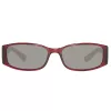 GUESS Women's Butterfly Sunglasses GU7259-55F63 Dark Havana Brown Gradient UV400