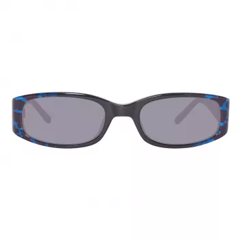 GUESS Women's Cat Eye Sunglasses GU7435-5192A Shiny Black Gradient Smoke 51mm
