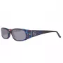GUESS Women's Cat Eye Sunglasses GU7435-5192A Shiny Black Gradient Smoke 51mm