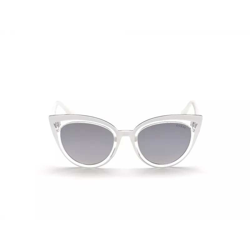 GUESS Women's Cat Eye Sunglasses GU7628-5224C Havana Brown Gradient 52mm