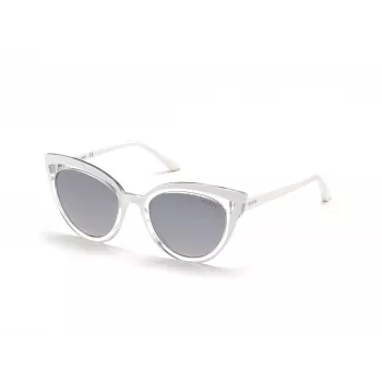 GUESS Women's Cat Eye Sunglasses GU7628-5224C Havana Brown Gradient 52mm