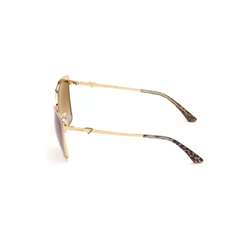 GUESS Women's Cat Eye Sunglasses GU7743-5957G Havana Brown Gradient 59mm