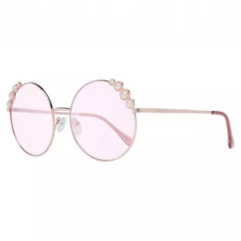 GUESS Women's GF0355-28T Cat Eye Sunglasses - Brown Tortoise Frame, Brown Gradient Lens, 58mm
