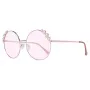 GUESS Women's GF0355-28T Cat Eye Sunglasses - Brown Tortoise Frame, Brown Gradient Lens, 58mm