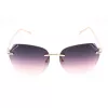 GUESS Women's GF0384-28T Brown Tortoise Butterfly Sunglasses, Brown Gradient Lenses, 61mm
