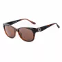 GUESS Women's GU00145-5452E Cat-Eye Sunglasses, Havana Frame, Brown Gradient Lenses, 54mm