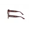 Guess Women's GU00163-5452F Butterfly Sunglasses, Havana Acetate Frame, Brown Gradient Lens, 54/20/140 mm