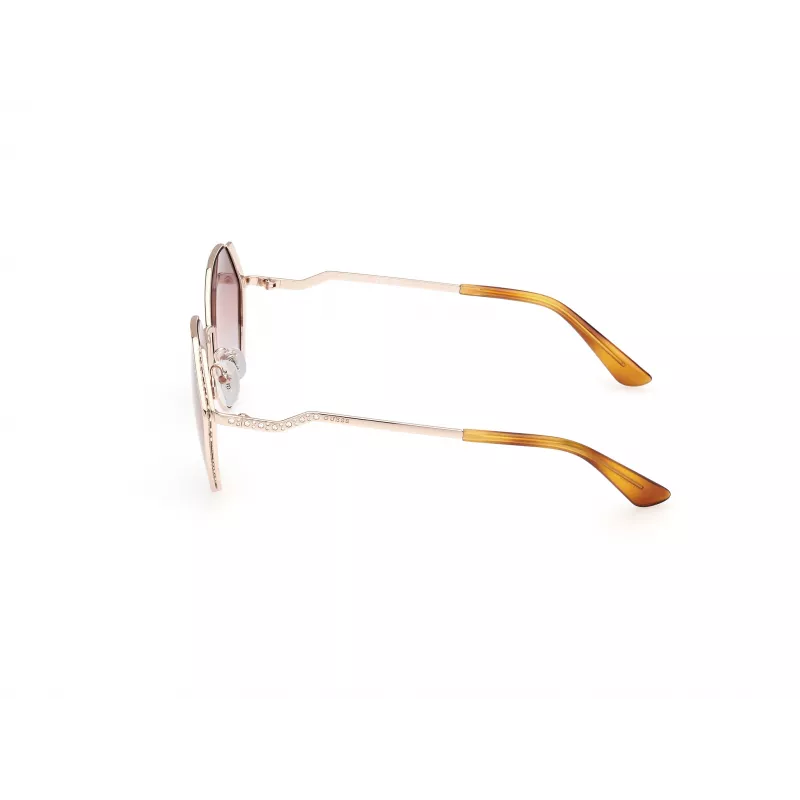 GUESS Women's GU7842S5833F Oversized Square Sunglasses, Havana Frame, Brown Gradient Lens, 58mm