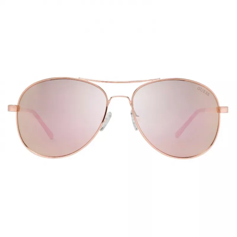 GUESS Women's Sunglasses GF0295-28U Havana Butterfly Acetate Frame Brown Gradient Lens 60/17/135 mm