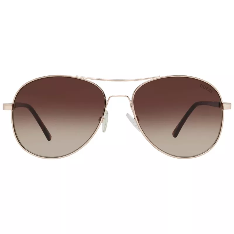 Guess Women's Sunglasses GF0295-33F Brown Havana Butterfly 60mm