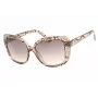 GUESS Women's Sunglasses GF0383-45F Butterfly Havana Acetate 57mm