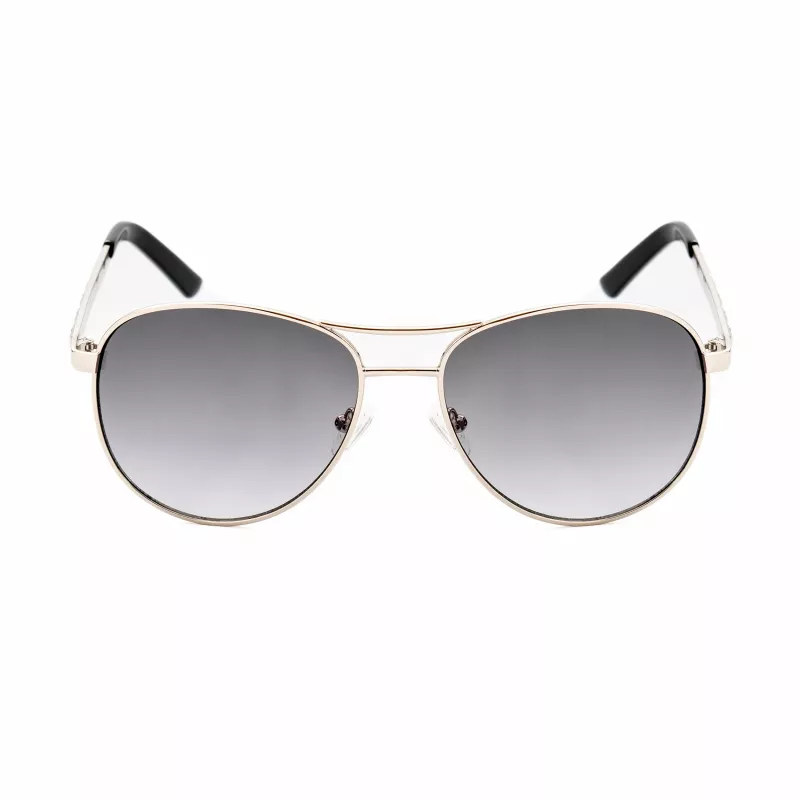 Guess Women's Sunglasses GF0408-6132B Havana Square Frame Brown Gradient Lens 61mm