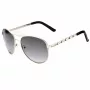 Guess Women's Sunglasses GF0408-6132B Havana Square Frame Brown Gradient Lens 61mm